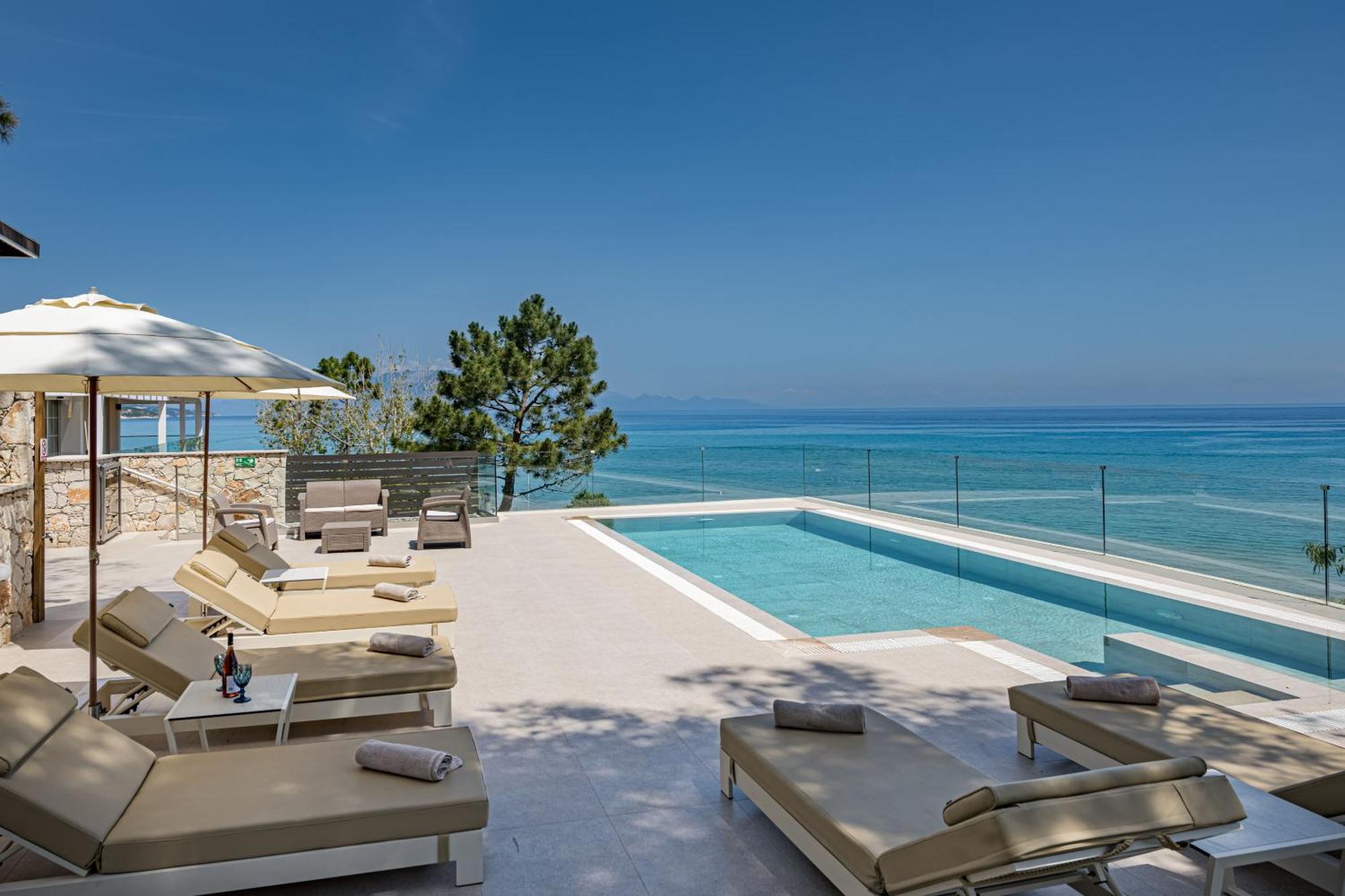 Addimare Sea View Villa, And Events Venue أليكيس المظهر الخارجي الصورة